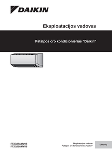 FTXQ-A_Operation manuals_3PLT664536-1A_Lithuanian download